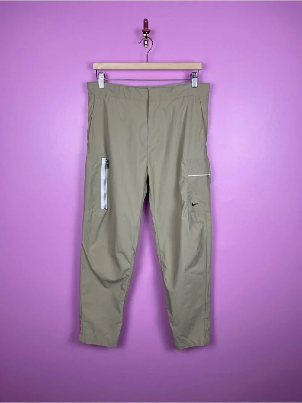 Nike Sportswear Style Essentials Utility Pants Men's 32 Tan Utility Cargo